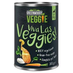 24x375g Veggie Yoghurt, Potatoes, Carrots, Spinach Greenwoods Wet Dog Food