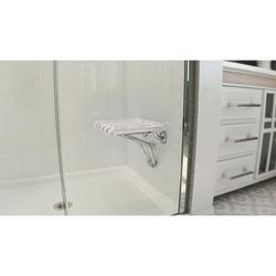 Dreamline DreamLine Plastic Folding Shower Seat 13 1/8 inch D x 15 inch W SHST-01-PL