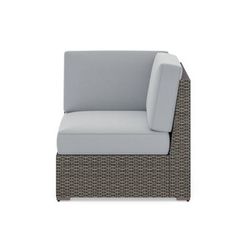 Boca Raton Outdoor Sectional Side Chair by Homestyles in Brown