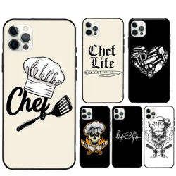 Coque arrière de boulanger Love Baking Chef pour iPhone coque arrière pour iPhone 12 13 mini 11