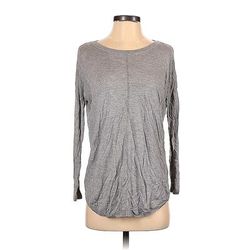 Topshop Pullover Sweater: Gray Tops - Women's Size 4