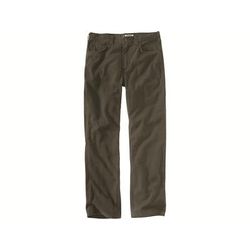 Carhartt Men's Rugged Flex Relaxed Fit Canvas 5 Pocket Work Pants, Moss SKU - 873245
