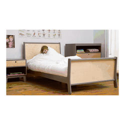 Oeuf Sparrow Collection Twin Bed in Grey