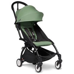 Babyzen YOYO2 Ultra Compact Complete 0+/6+ Stroller & Rolling Bag Bundle - Black/Peppermint
