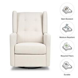 Franklin & Ben Austen Swivel Glider - Performance Natural Eco-Twill