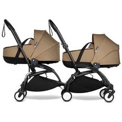 Babyzen YOYO Connect Double Stroller Bassinet / Bassinet Bundle - Black / Toffee