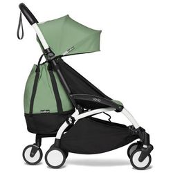 Babyzen YOYO2 Ultra Compact Complete 6+ Stroller & Rolling Bag Bundle - White/Peppermint