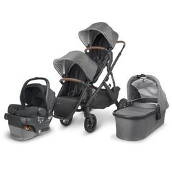 UPPAbaby VISTA V2 Double Stroller + MESA V2 Travel System Bundle - Greyson / Jake