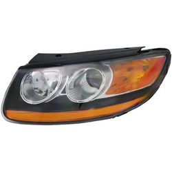 2010-2012 Hyundai Santa Fe Left Headlight Assembly - TYC 20-12364-00-9