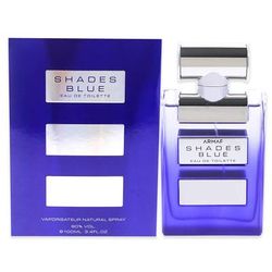 Shades Blue by Armaf for Men 3.4 oz Eau De Toilette for Men