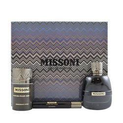 Pour Homme 3 Piece Gift Set by Missoni For Men Standard Eau De Parfum for Men