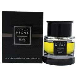 Niche Black Onyx by Armaf for Men 3.4 oz Eau De Toilette for Men