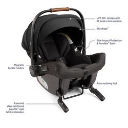 Nuna TRVL + PIPA urbn Travel System - Lagoon