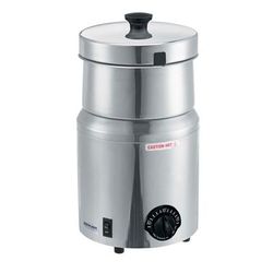 Server 81000 5 qt Countertop Soup Warmer w/ Thermostatic Controls, 120v, Stainless Steel