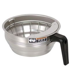 Bunn 20216.0000 7 1/8" Round Funnel for BUNN Coffee Brewers, Stainless Steel