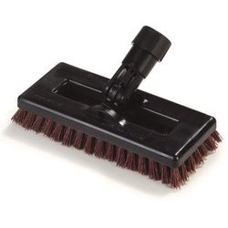 Carlisle 36531027 8" Swivel Scrub Floor Brush Head - Nylon/Plastic, Rust