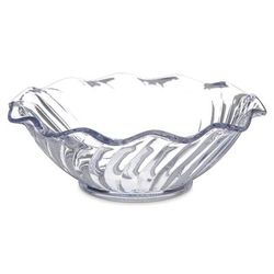 Carlisle 453107 5 oz Tulip Berry Dish - Plastic, Clear, 5 Ounce