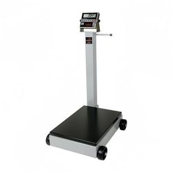 Detecto 8852F-190 1000 lb Digital Portable Scale w/ 190 Weight Display Indicator, 100/240 V