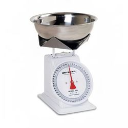 Detecto T25B Top Loading Dial Portion Scale w/ Stainless Steel Bowl, 25 lb x 1 oz