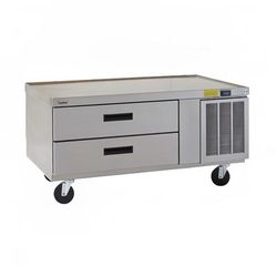 Delfield F2956CP 56 1/4" Chef Base w/ 2 Drawers - 115v, Stainless Steel