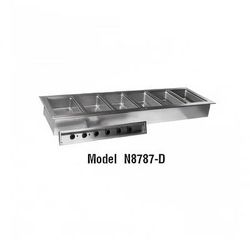 Delfield Drop In Hot Food Well - 5 Full Size Pan Capacity, Stainless Steel, 208/230v/1ph, N8873