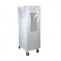 Curtron SUPRO-20-TW Rack Cover w/ Universal Loading & Window, Clear White