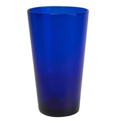 Libbey 171B 17 1/4 oz Flared Cobalt Cooler Glass, 12/Case, Blue