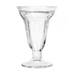 Libbey 5315 6 1/4 oz Footed Sundae Dish - Glass, Clear