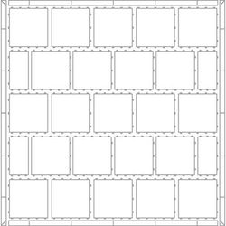 Forbes Industries 3220FK1 Florlok 1 Portable Dance Floor Set - 12 ft x 36 ft, Hardwood w/ Aluminum Frame
