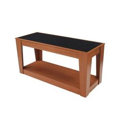 Forbes Industries 5200-8-H4 96" Mobile Induction Table w/ 4 Holding/Warming Units - Glass Cook Top, 120v, Stainless Steel