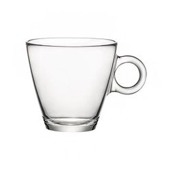Steelite 4931Q241 7 3/4 oz Easy Bar Cappuccino Cup, Glass, Clear