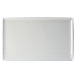 Steelite 68A417EL591 21" x 12 3/4" Rectangular Creations Platter - Melamine, White