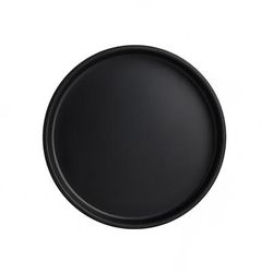 Steelite 7181TM501 Creations Cali 6 1/4" Round Melamine Plate, Black