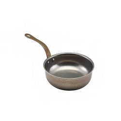 Steelite GWSMF15V Vintage 6 1/4" Stainless Steel Frying Pan