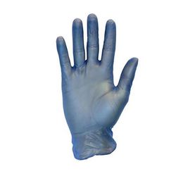 Strong 73212 General Purpose Vinyl Gloves - Powder Free, Blue, Small