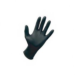 Strong NLG4201BLK AMBITEX General Purpose Nitrile Gloves - Powder Free, Black, Large
