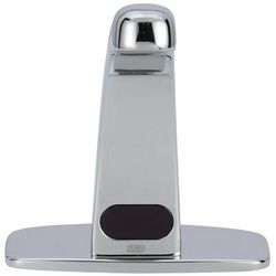 Zurn Industries Z6913-XL-CP4-TMV-1 Deck Mount Sensor Faucet w/ 0.5 gpm Aerator & Thermostatic Mixing Valve - Chrome