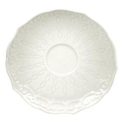 10 Strawberry Street EVER-0009S 5 3/4" Round Ever Saucer - Bone China, White