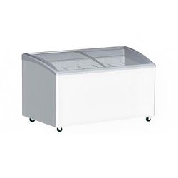 Excellence Industries VB-6HC 59 1/2" Stand Alone Ice Cream Freezer w/ 6 Baskets Capacity - White, 115v