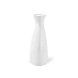 Front of the House TSB004WHP22 12 oz Kyoto Pourer Vase - Porcelain, White, Case of 6