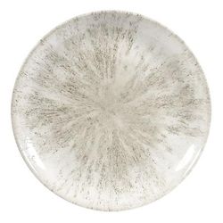 Churchill STAGEV111 11 1/4" Round Studio Prints Plate - Ceramic, Agate Gray