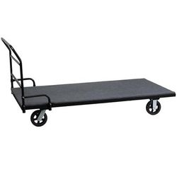 Flash Furniture XA-77-36-DOLLY-GG Folding Table Dolly w/ (10) 72" Rectangular Table Capacity - Steel, Black