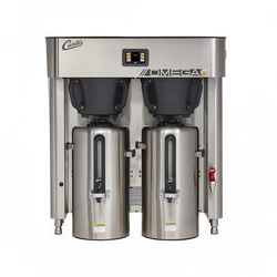 Curtis OMGT10 3 gal Twin Coffee Urn Brewer w/ Dispenser, 240v/3ph