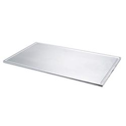 Eastern Tabletop 3258A/T Rectangular Griddle Top for 3258G - 38" x 15 3/4"W, Aluminum, Silver