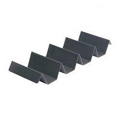 Hatco FHS4BOX 4 Pleat Hardcoated Fry Box Ribbon, 10 3/4 W x 5 D x 1 3/4" H