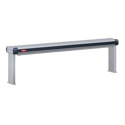 Hatco GR2AH-54 208 57 1/2" High Watt Strip Warmer - Single Rod, Remote Control Required, 208v/1ph, Silver