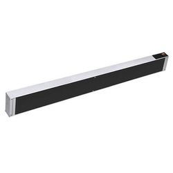 Hatco GRAIH-66 240 66" High Watts Infrablack Strip Warmer - Single Rod, Remote Control Required, 240v/1ph, Silver (Cord & Plug Not Included)
