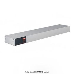 Hatco GRAM-72 208 72" Maximum Watts Infrared Strip Warmer - Single Rod, 1 Remote Toggle Control, 208v/1ph, Silver