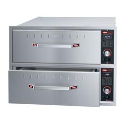 Hatco HDW-2B-120-QS 28.13"W Built In Warming Drawer w/ (2) 21.5" Compartments, 120v, Stainless Steel