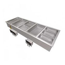 Hatco HWBI-6MA 2081 Drop-In Hot Food Well w/ 6 Full Size Pan Capacity, 208v/1ph, Stainless Steel